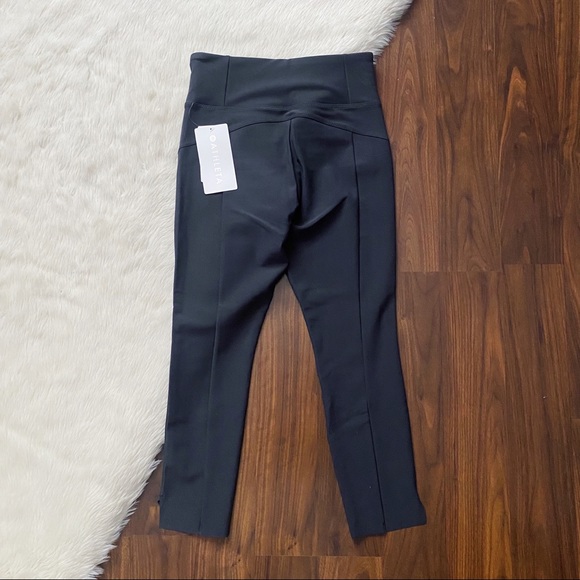NWT Athleta Stellar Crop Pant In Shale Gray - Picture 3 of 7